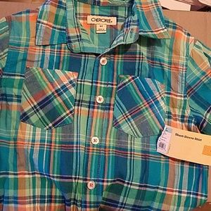 Plaid shirt, never worn